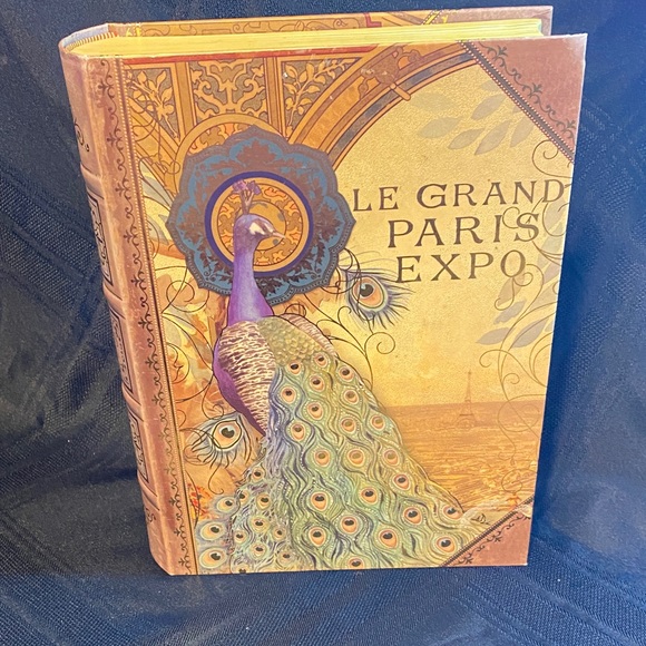 Punch Studio Le Grand Paris Expo Peacock Journal - Purple and Gold - Picture 1 of 14
